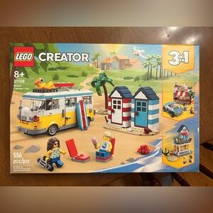 NEW LEGO Creator 3 in 1 Beachside Vacation Set new in box 556 pieces